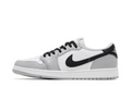 Air Jordan Low-Top Sneakers – Light Grey, White & Black