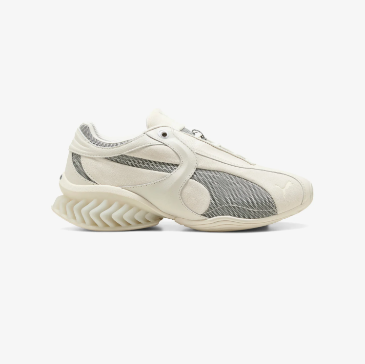 PUMA Sculpted Sneakers – Cream & Grey