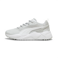PUMA Chunky Sneakers – Light Grey & White with Mesh Detailing
