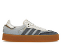 adidas Samba Denim-Style Sneakers – Blue Patchwork & Gum Sole