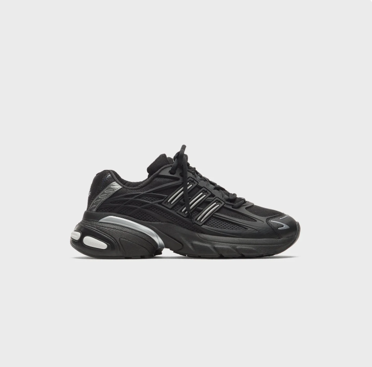 adidas Chunky Retro Sneakers – Black & Silver