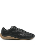 PUMA Low-Profile Sneakers – Black with Gum Sole