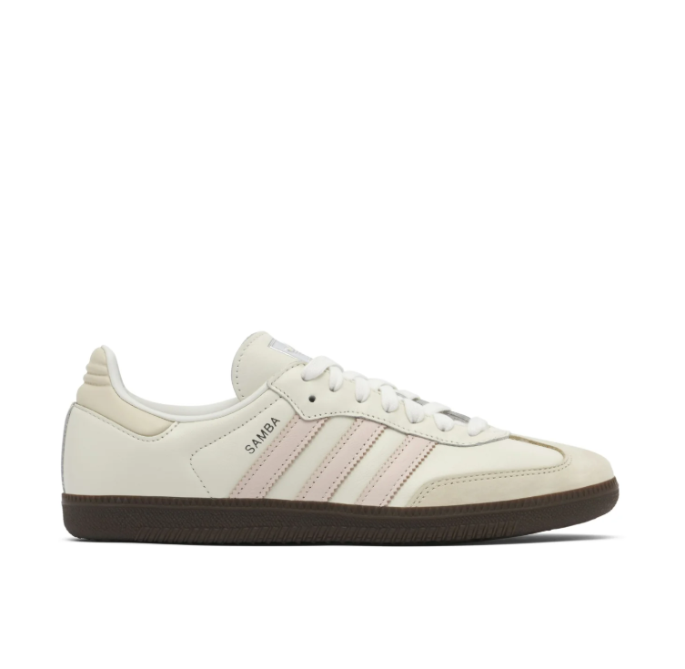 adidas Samba Low-Top Sneakers – Cream & Pale Pink