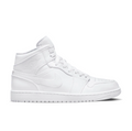 Air Jordan High-Top Sneakers – All White