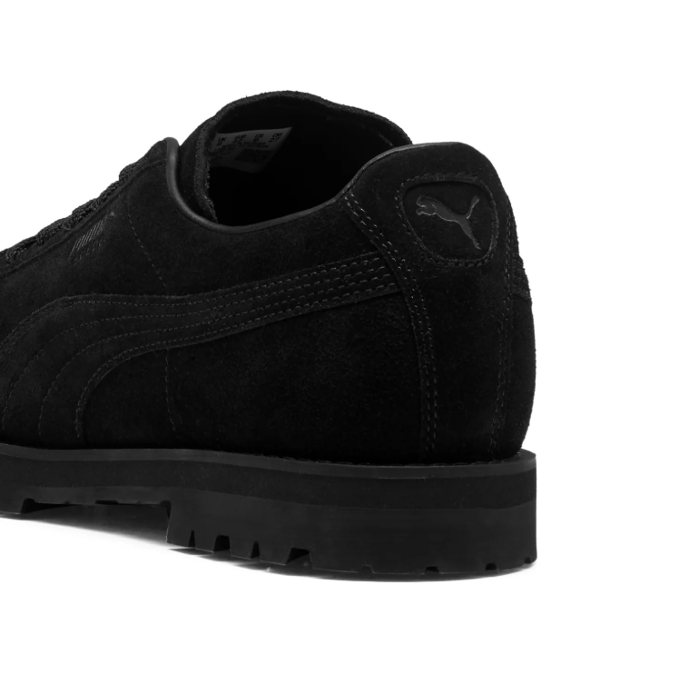 PUMA Low-Top Sneakers – All Black with Chunky Lug Sole