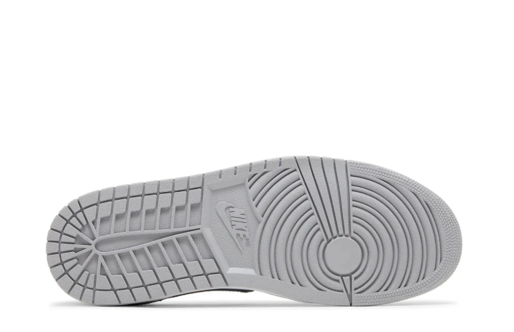 Air Jordan Low-Top Sneakers – Light Grey, White & Black