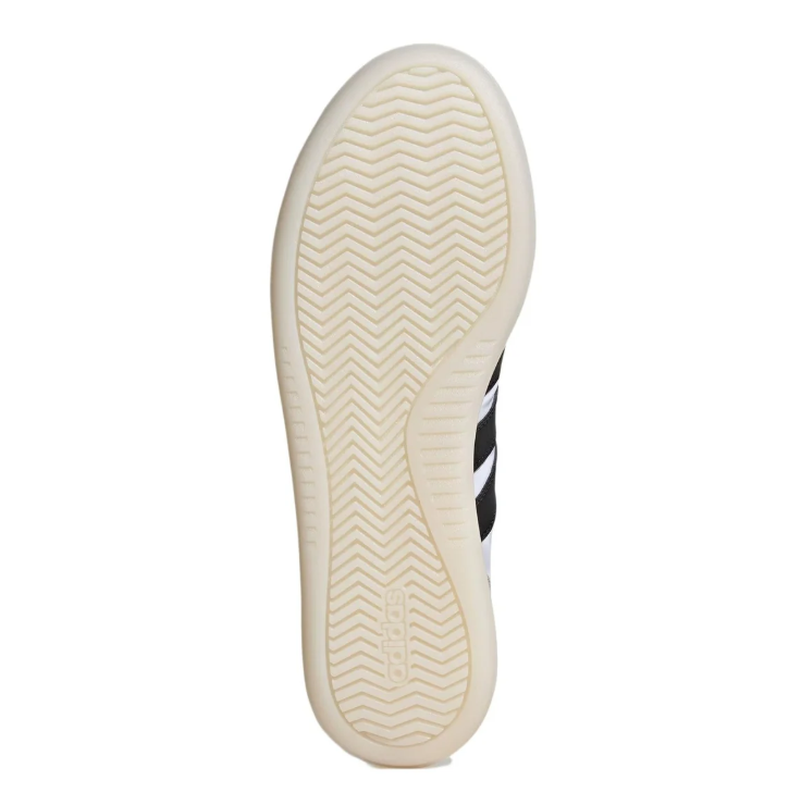 adidas Retro Low-Top Sneakers – White, Grey & Black