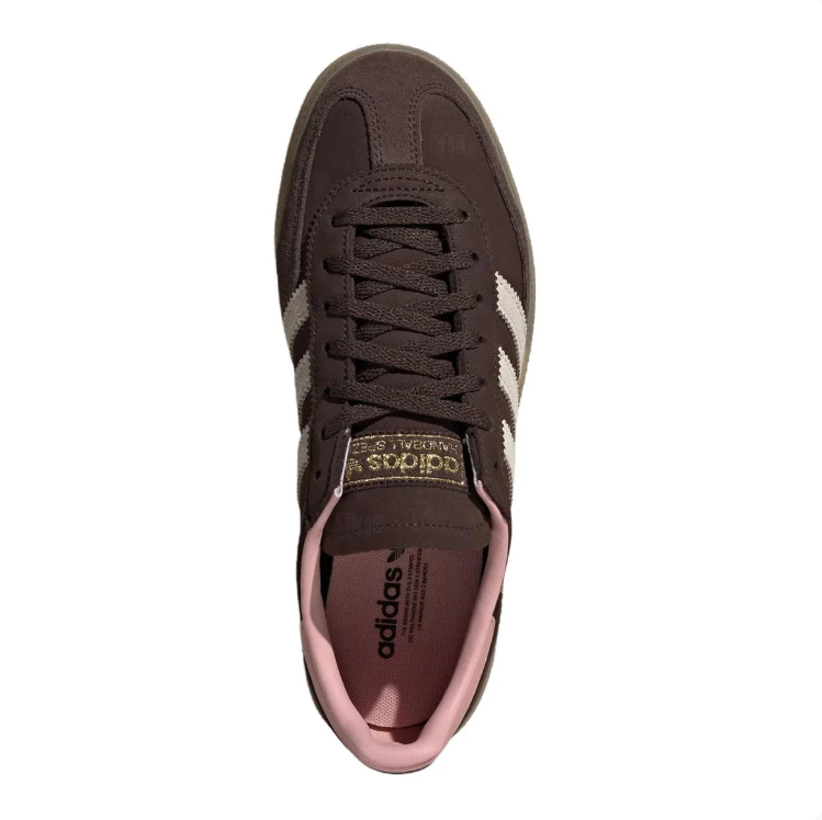 adidas Spezial Low-Top Sneakers – Dark Brown, Cream & Pink