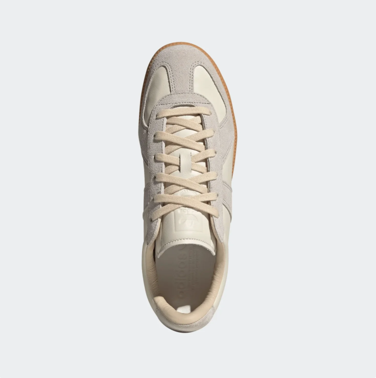 adidas Retro Low-Top Sneakers – Cream & Light Grey Gum Sole