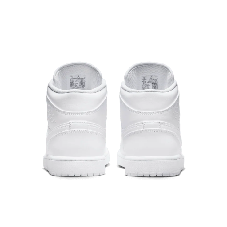 Air Jordan High-Top Sneakers – All White