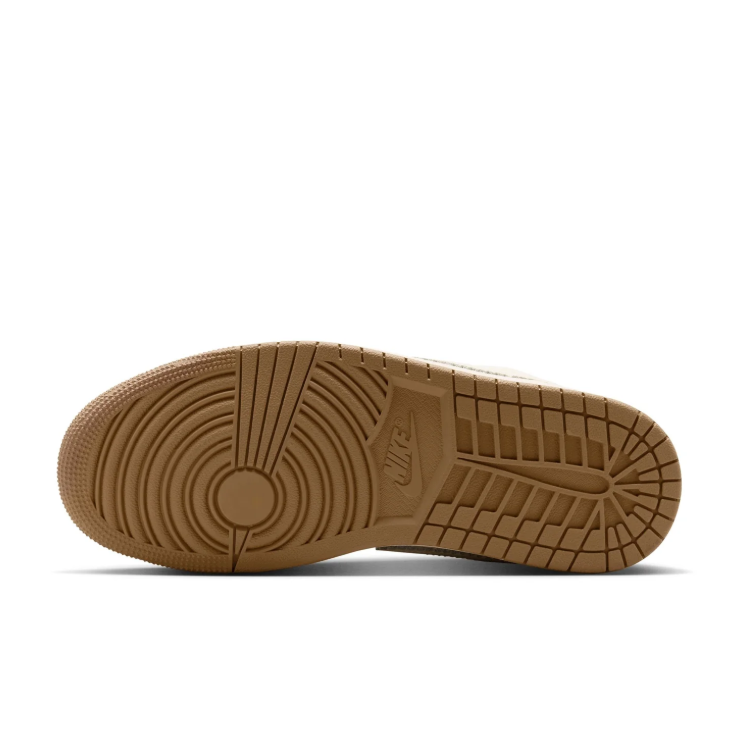 Air Jordan Low-Top Sneakers – Cream with Tassel Detail & Gum Sole