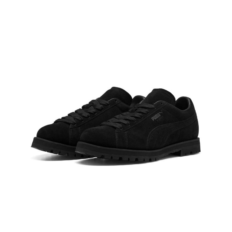 PUMA Low-Top Sneakers – All Black with Chunky Lug Sole