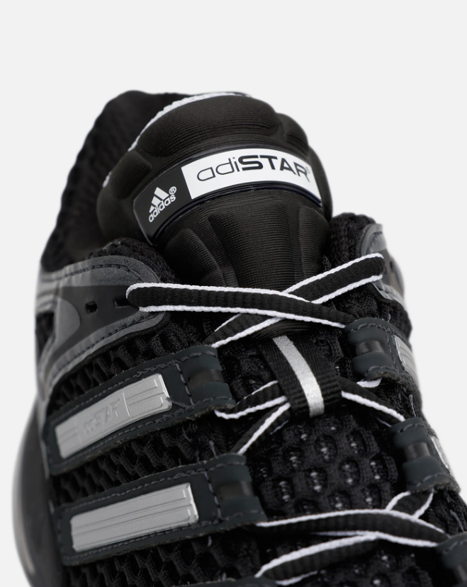 adidas Retro Runner Sneakers – Black & Silver
