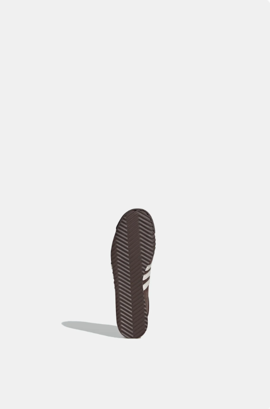 adidas Retro Slim Low-Top Sneakers – Dark Brown & Cream