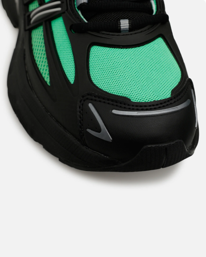 adidas Retro Chunky Sneakers – Black & Green