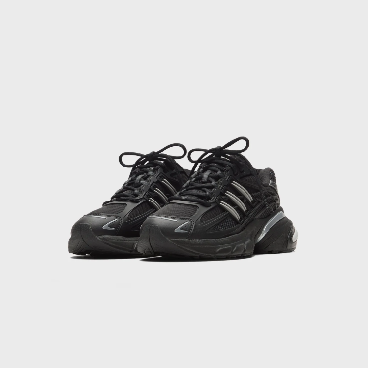 adidas Chunky Retro Sneakers – Black & Silver