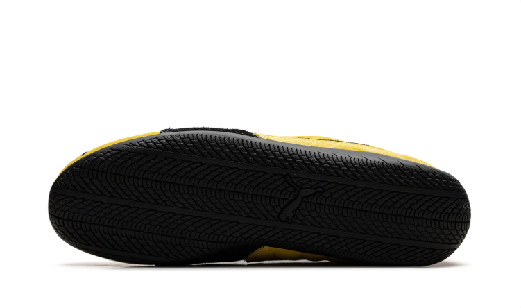 PUMA Low-Profile Sneakers – Yellow & Black