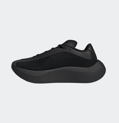 adidas Chunky Low-Top Sneakers – All Black Grid Design