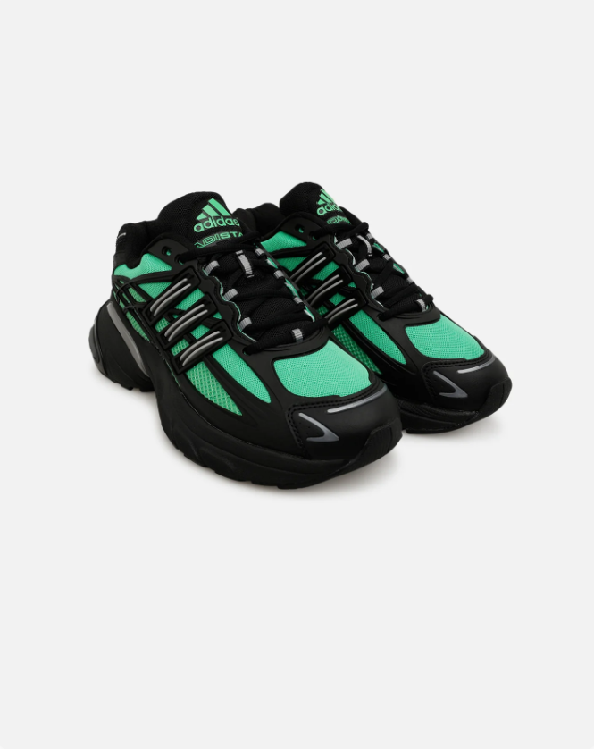 adidas Retro Chunky Sneakers – Black & Green