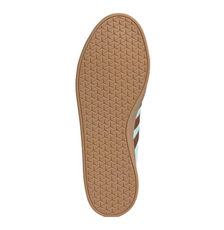 adidas Classic Low-Top Sneakers – Aqua Blue & Brown Gum Sole