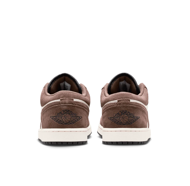 Air Jordan Low-Top Sneakers – Brown & Cream with Black Laces