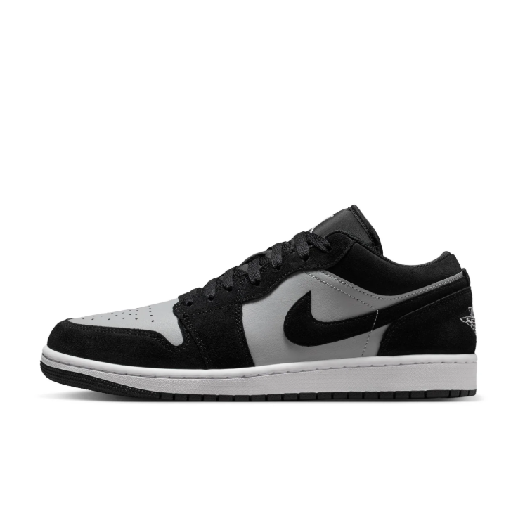Air Jordan Low-Top Sneakers – Black & Light Grey