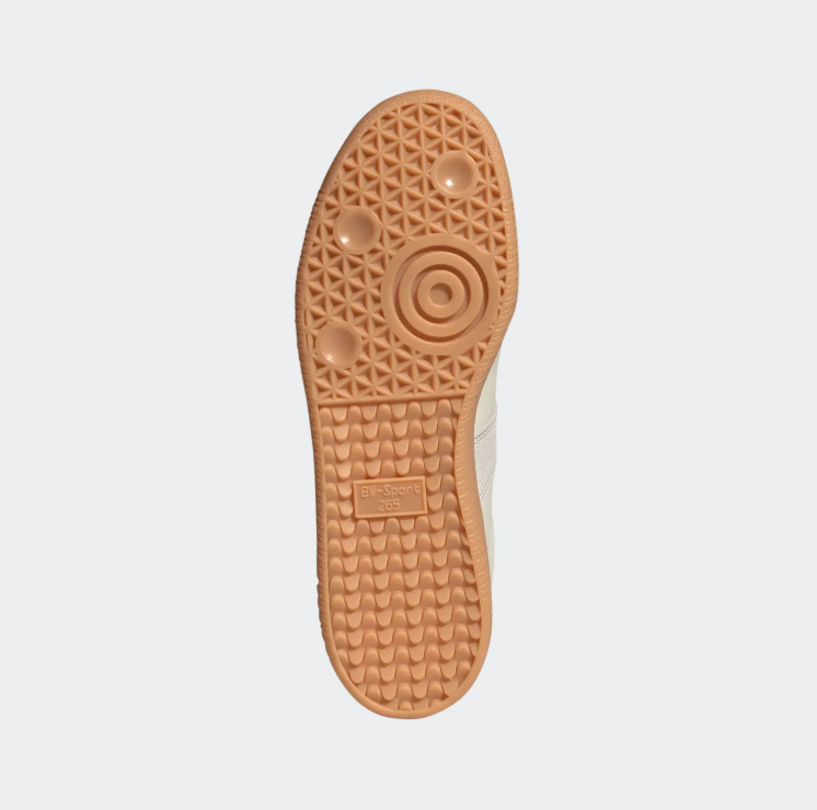 adidas Retro Low-Top Sneakers – Cream & Light Grey Gum Sole