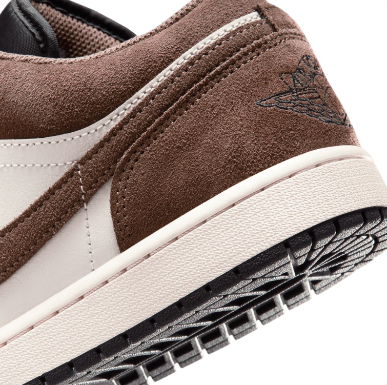 Air Jordan Low-Top Sneakers – Brown & Cream with Black Laces