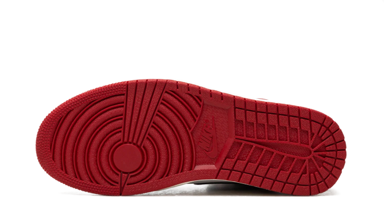 Air Jordan High-Top Sneakers – Black, White & Red